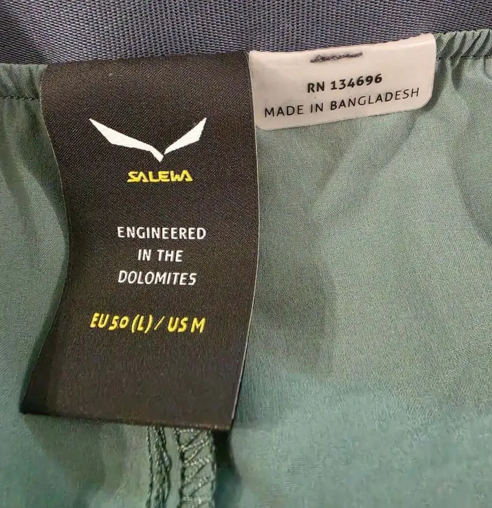 Salewa Pedroc Durastretch Cargo Hiking Shorts Green Men US M